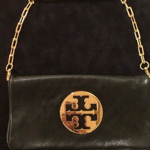 Tory Burch Logo Chain Shoulder Bag